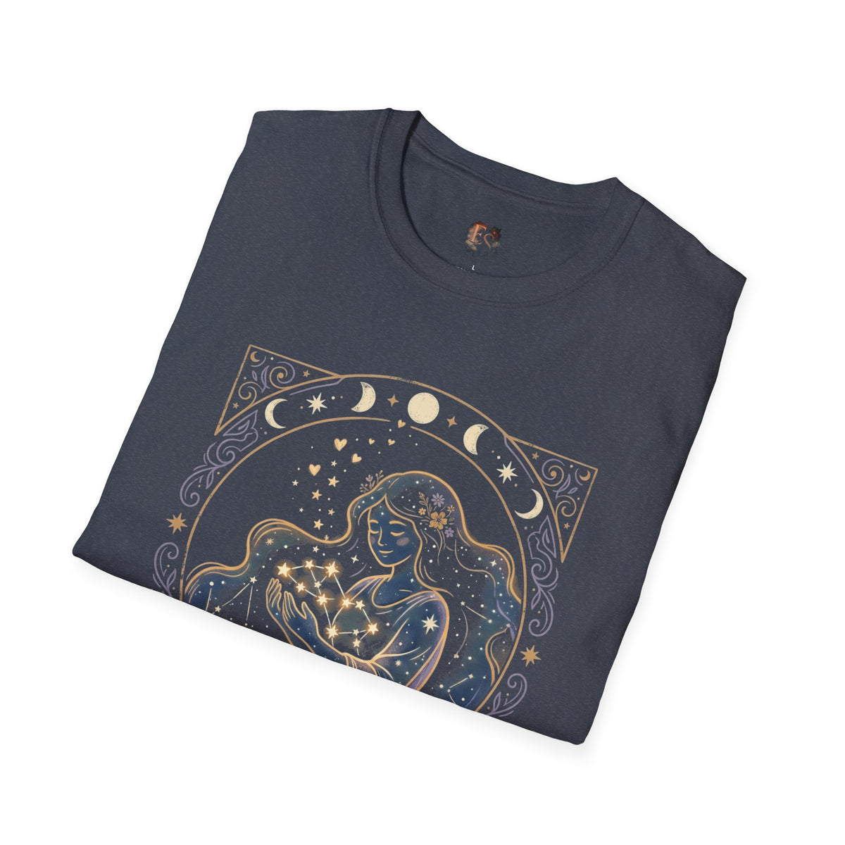 Celestial Embrace Graphic T-Shirt — "Holding the Stars When You Forgot How to Shine" - Estrella & The Stars