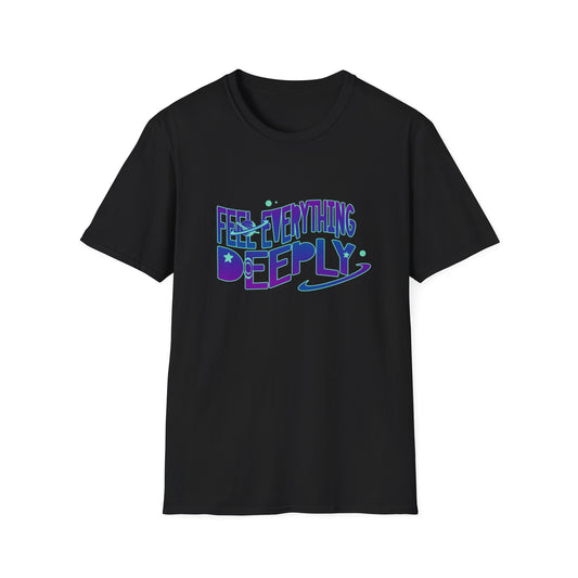 T-Shirt — Galactic "Breathing Deep" Retro Space Graphic Tee - Estrella & The Stars