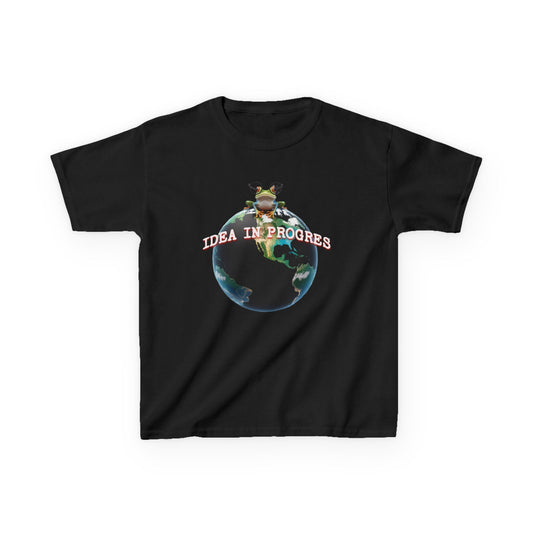 Kids Earth Graphic Tee - Eco-Friendly Tee for Young Thinkers - Estrella & The Stars