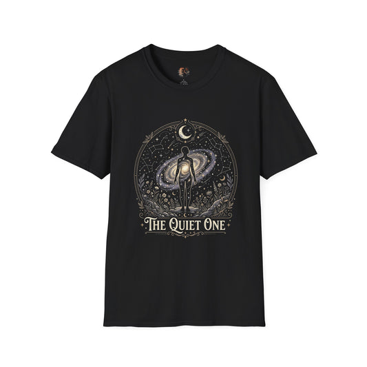 The Quiet One Galaxy T‑Shirt — Cosmic Solitude Tee for Introverts - Estrella & The Stars
