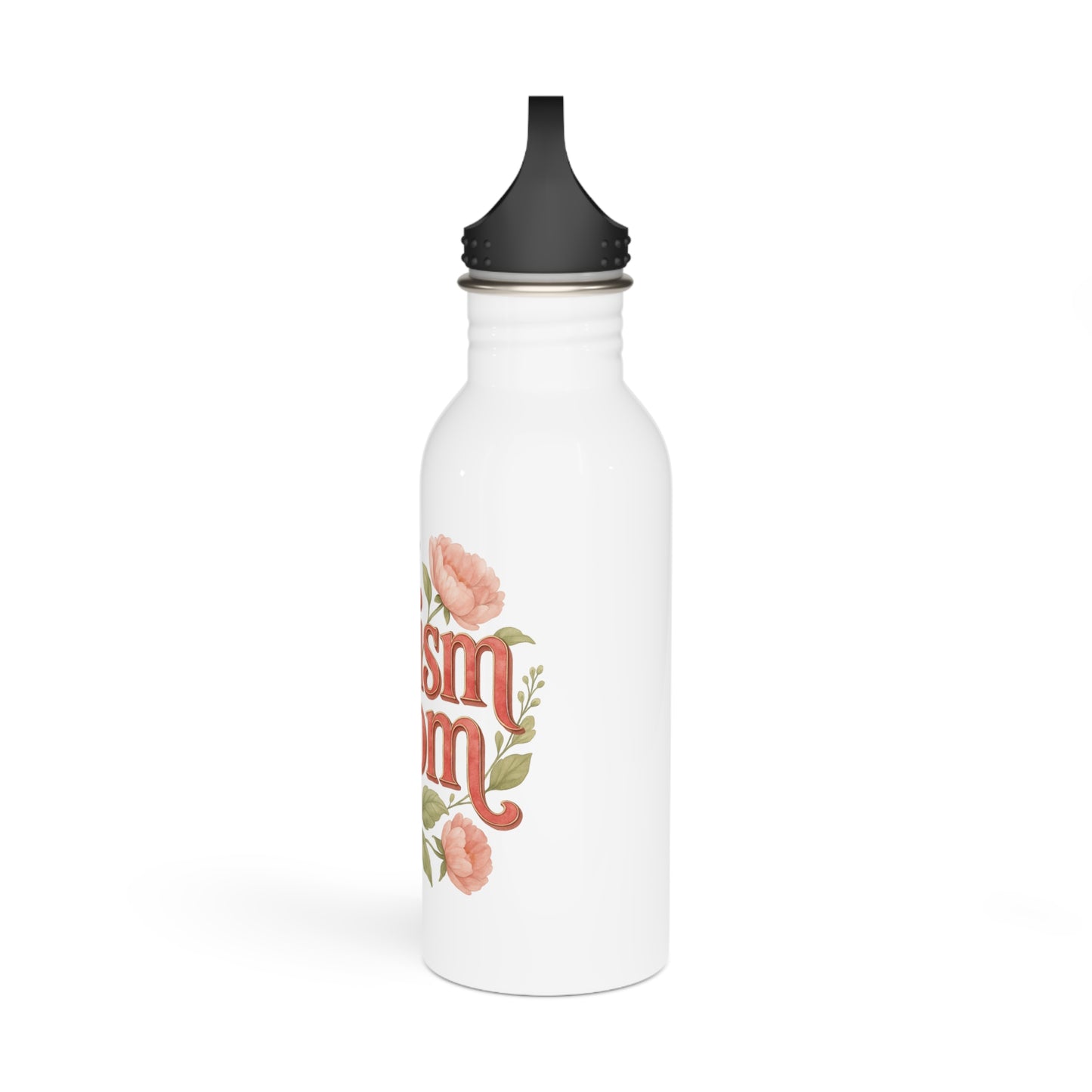 Autism Mom Floral Tumbler - Mothers Day Gift for Mom - Unique Stainless Steel Coffee Mug - Estrella & The Stars