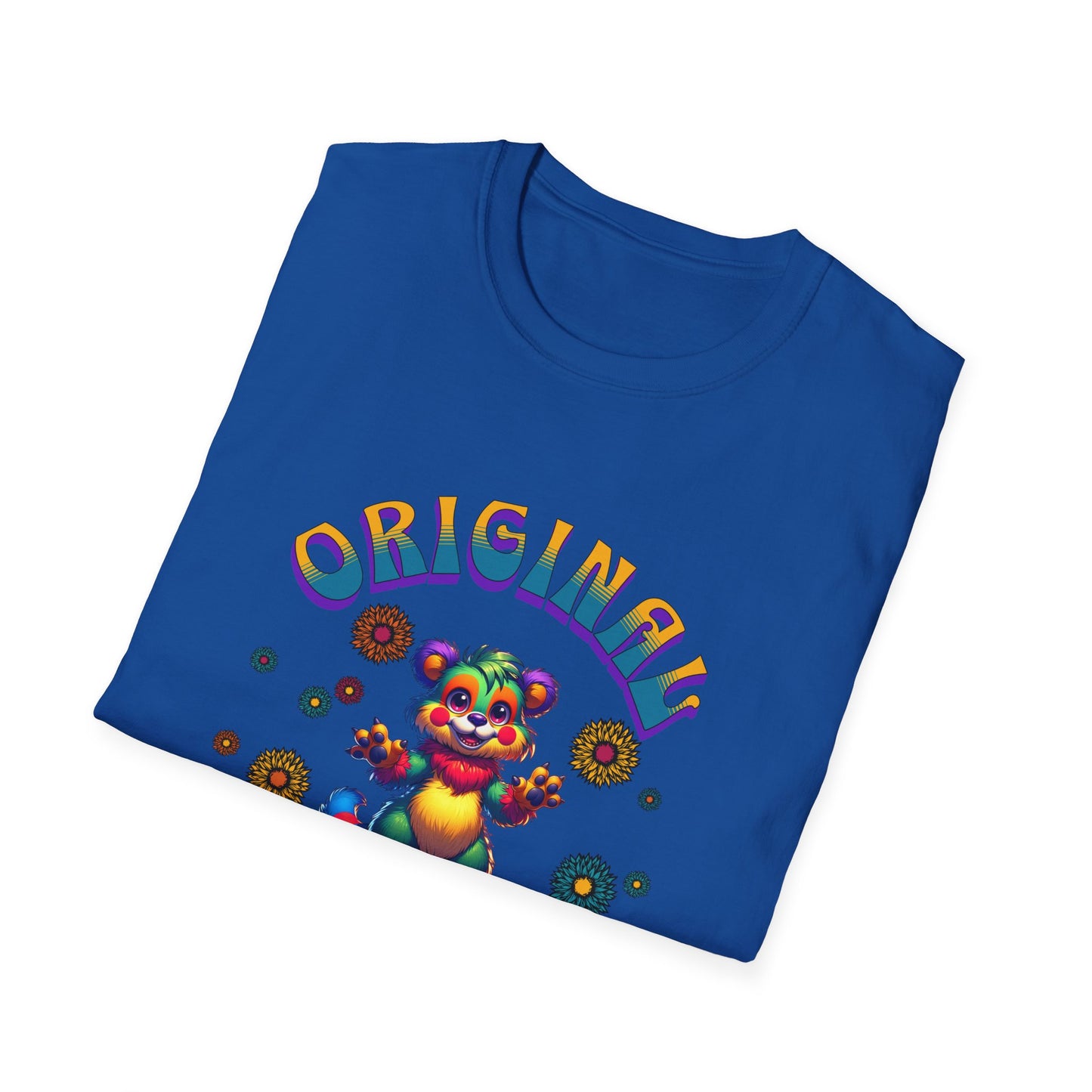Original Mind T-Shirt — Colorful Psychedelic Bear Graphic Tee - Estrella & The Stars