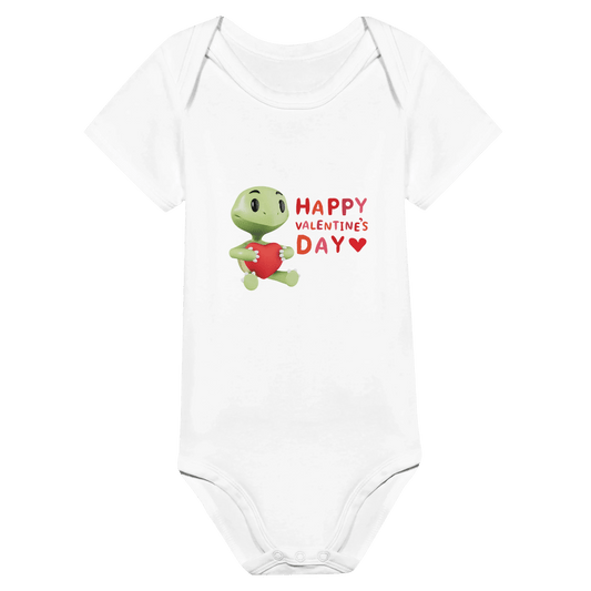 Classic Baby Short Sleeve Bodysuit White - Estrella & The Stars