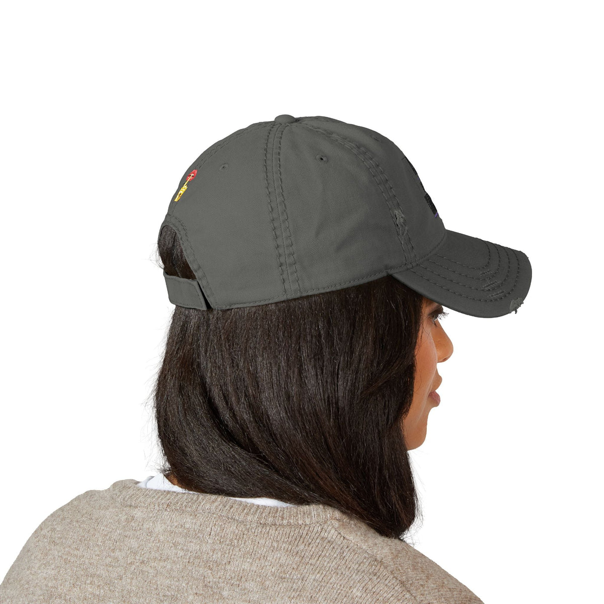 Distressed Embroidered Dad Hat — 'F**k This S***' Vintage Baseball Cap - Estrella & The Stars