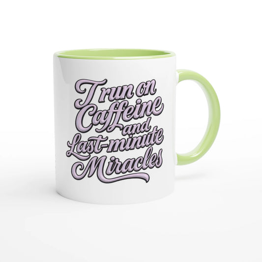 Funny Caffeine Fuelled Mug for Teachers, Moms, Coworkers & Coffee Lovers - Estrella & The Stars