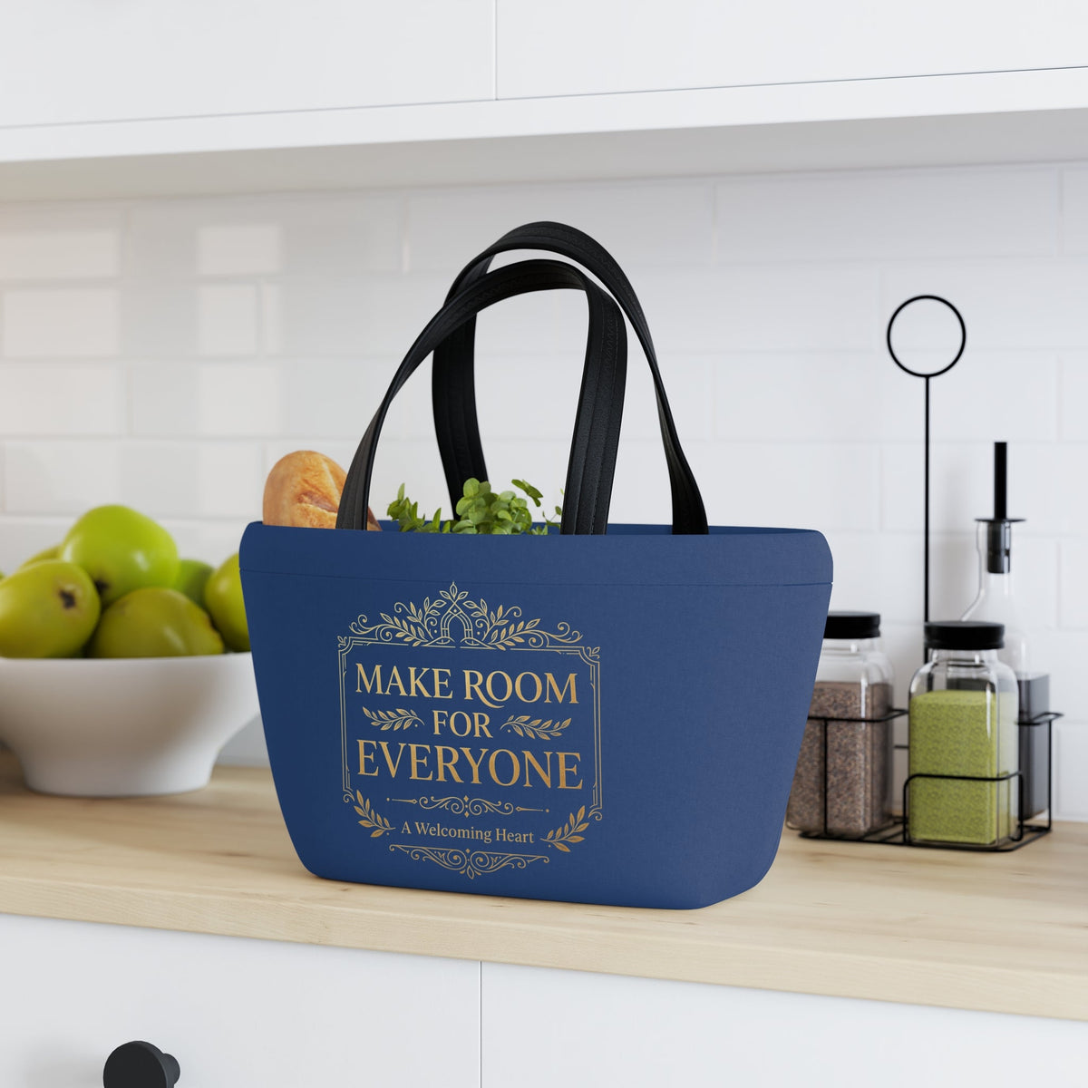 Make Room For Everyone Lunch Bag — Insulated Welcome Tote for Work & School - Estrella & The Stars