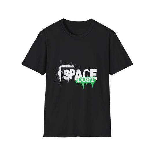 Space Dust T-Shirt — Retro Graffiti Sci‑Fi Tee - Estrella & The Stars