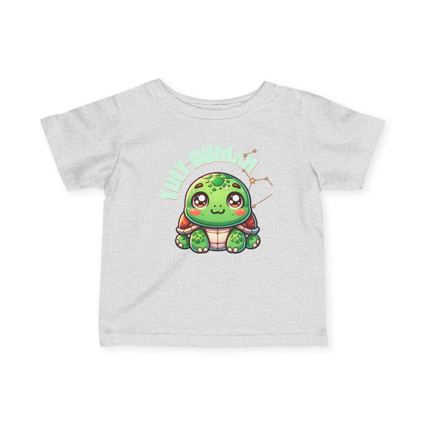 Cute Turtle Infant Tee – 'Little Turtley' Baby Shirt, Adorable Newborn Gift - Estrella & The Stars