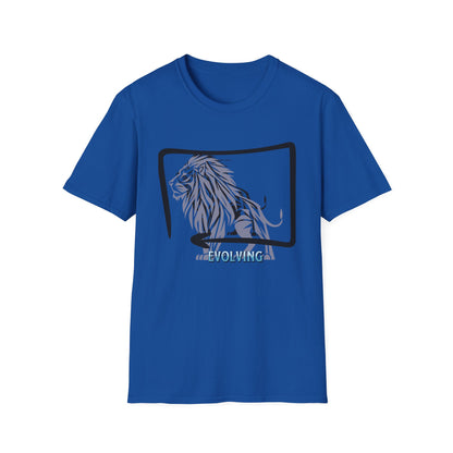 Evolving Lion Graphic T-Shirt — Motivational Lion Design - Estrella & The Stars