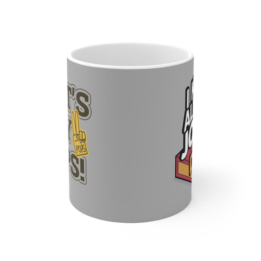 That's My Pops! Basketball Dad - I Keep Jokes In A Data Base - Coffee Mug - Estrella & The Stars