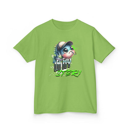 Kids Tee — Cute Dino Character "Tiny Story" Graphic - Estrella & The Stars