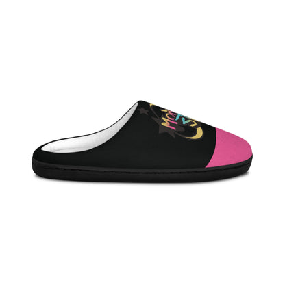 Copy of Morning Star Women’s Indoor Slippers — Cozy Pink & Black Lounge Clogs - Estrella & The Stars