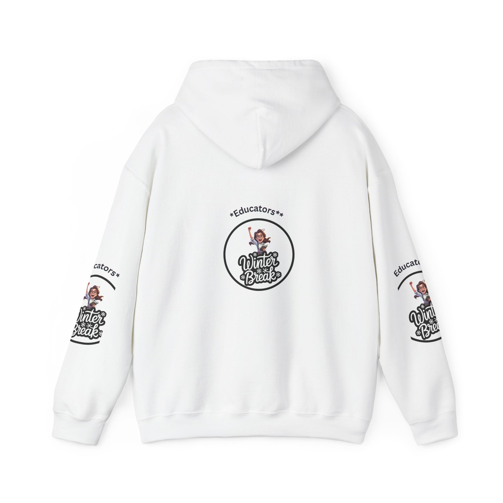 Educator's Winter Break Hoodie - Cozy Unisex Sweatshirt - Estrella & The Stars