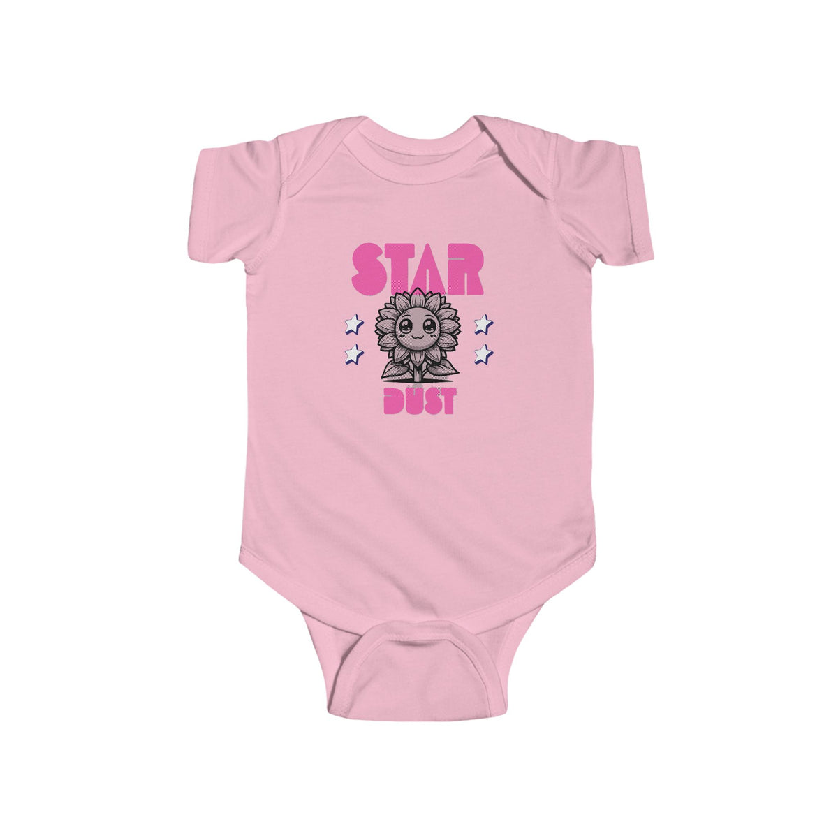 Baby Onesie “Star Dust” Cute Lion Graphic Infant Bodysuit - Estrella & The Stars