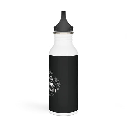Insulated Water Bottle — “Currently Buffering…please wait” Funny Tech Quote - Estrella & The Stars