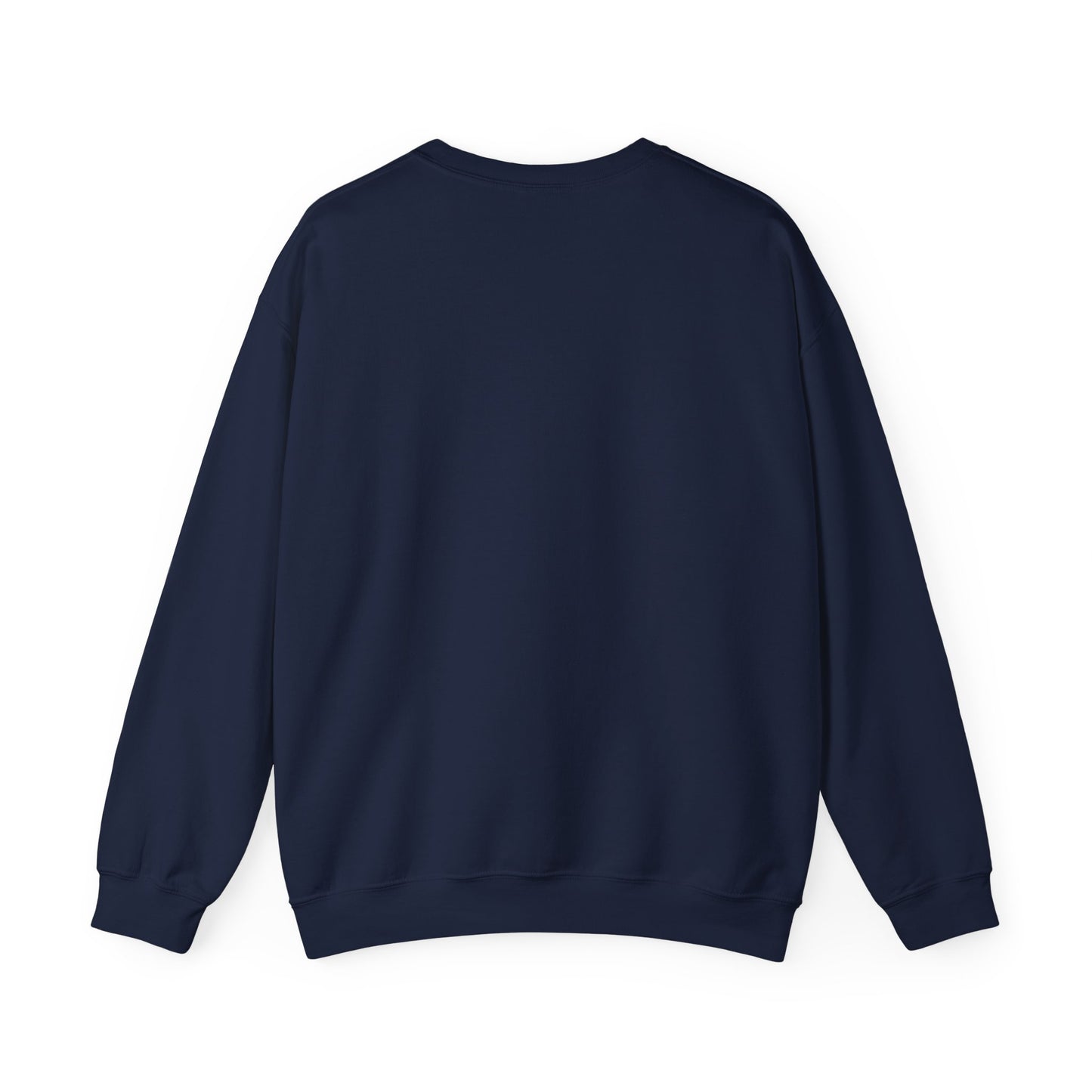 Crewneck Sweatshirt — "Focus Come In Waves I Ride Them" Motivational Graphic Pullover - Estrella & The Stars