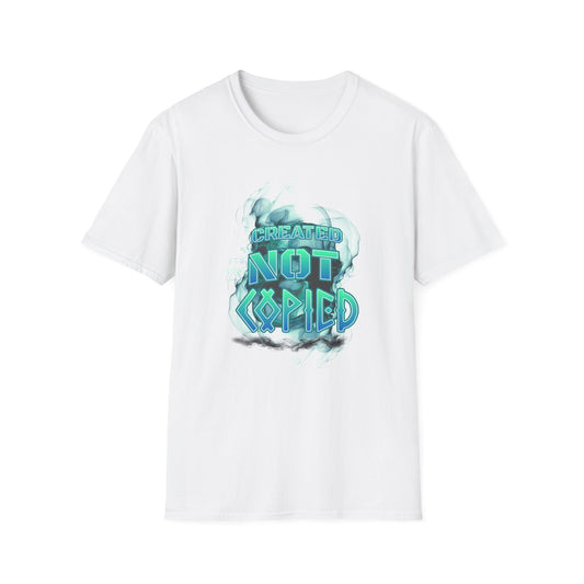 Created Not Copied T-Shirt — Graphic Statement Tee for Creatives - Estrella & The Stars