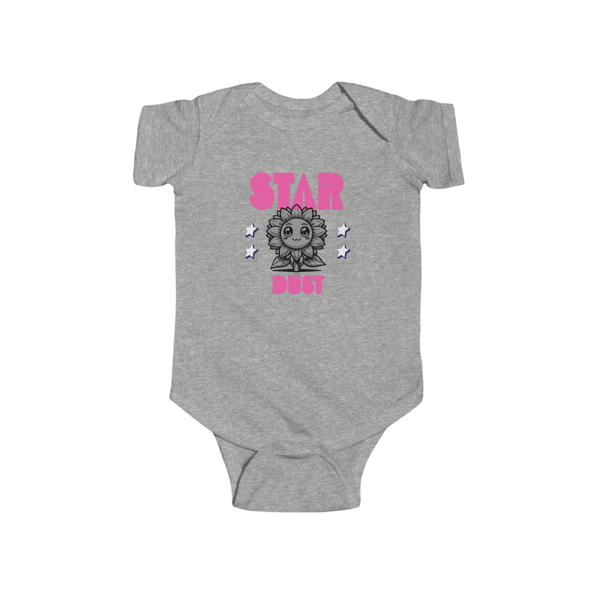 Baby Onesie “Star Dust” Cute Lion Graphic Infant Bodysuit - Estrella & The Stars