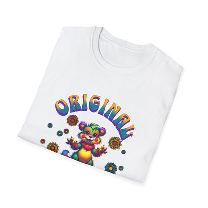 Original Mind T-Shirt — Colorful Psychedelic Bear Graphic Tee - Estrella & The Stars