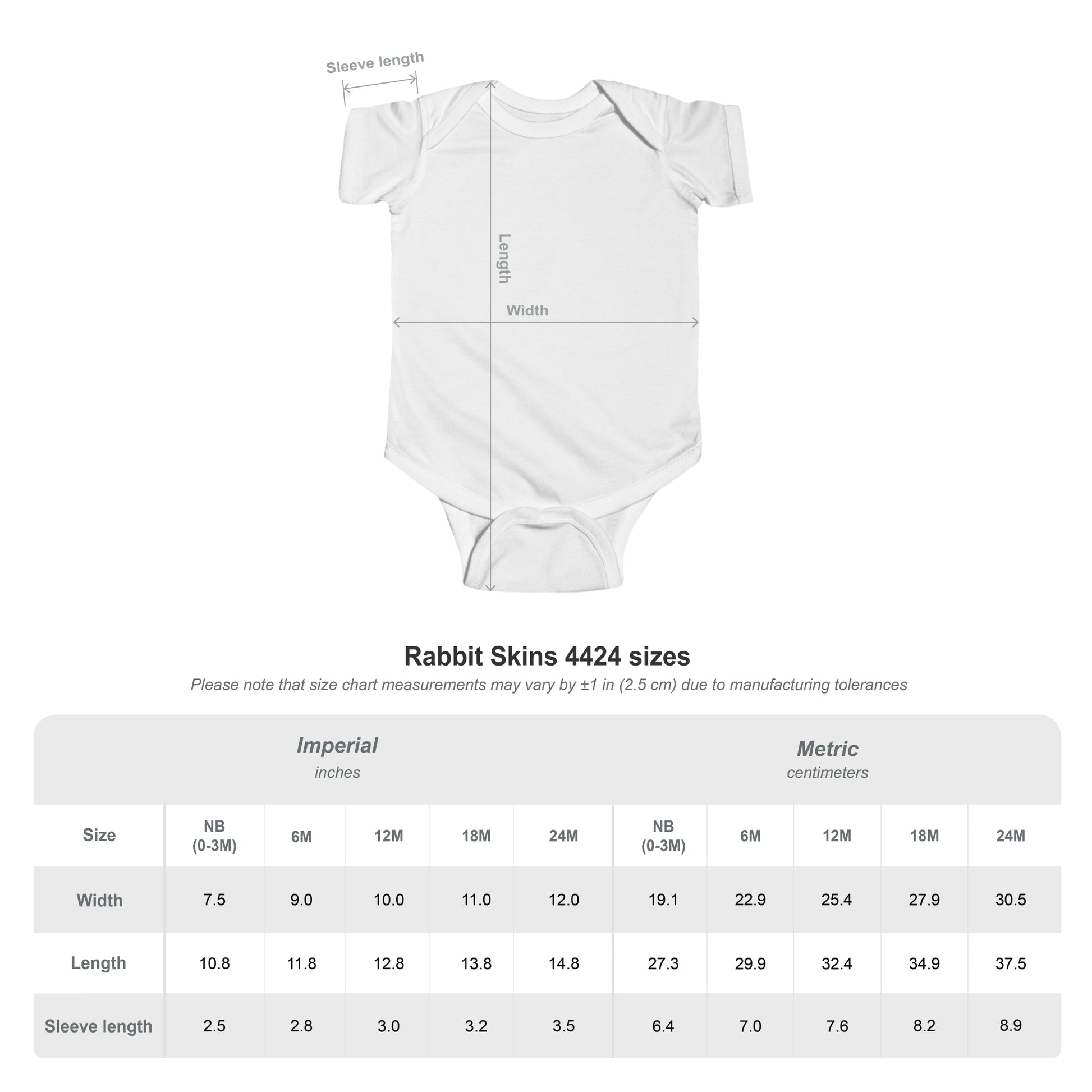 Baby Baker Infant Bodysuit — "baby baker" Cute Baking Theme Onesie - Estrella & The Stars