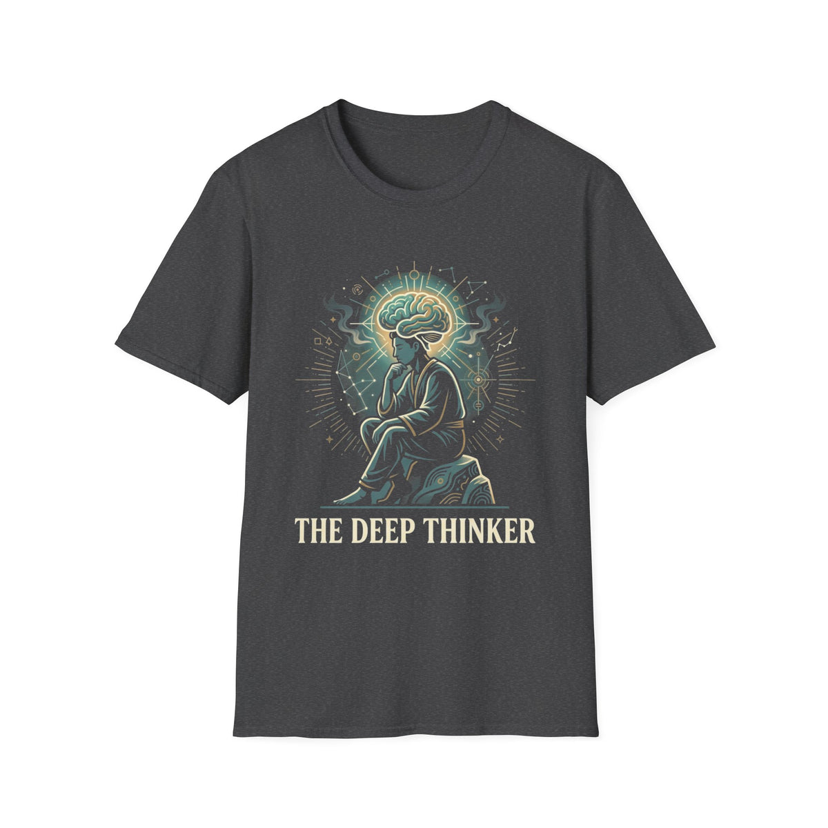 Deep Thinker Tee - Stylish & Provocative Shirt for Intellectuals - Estrella & The Stars