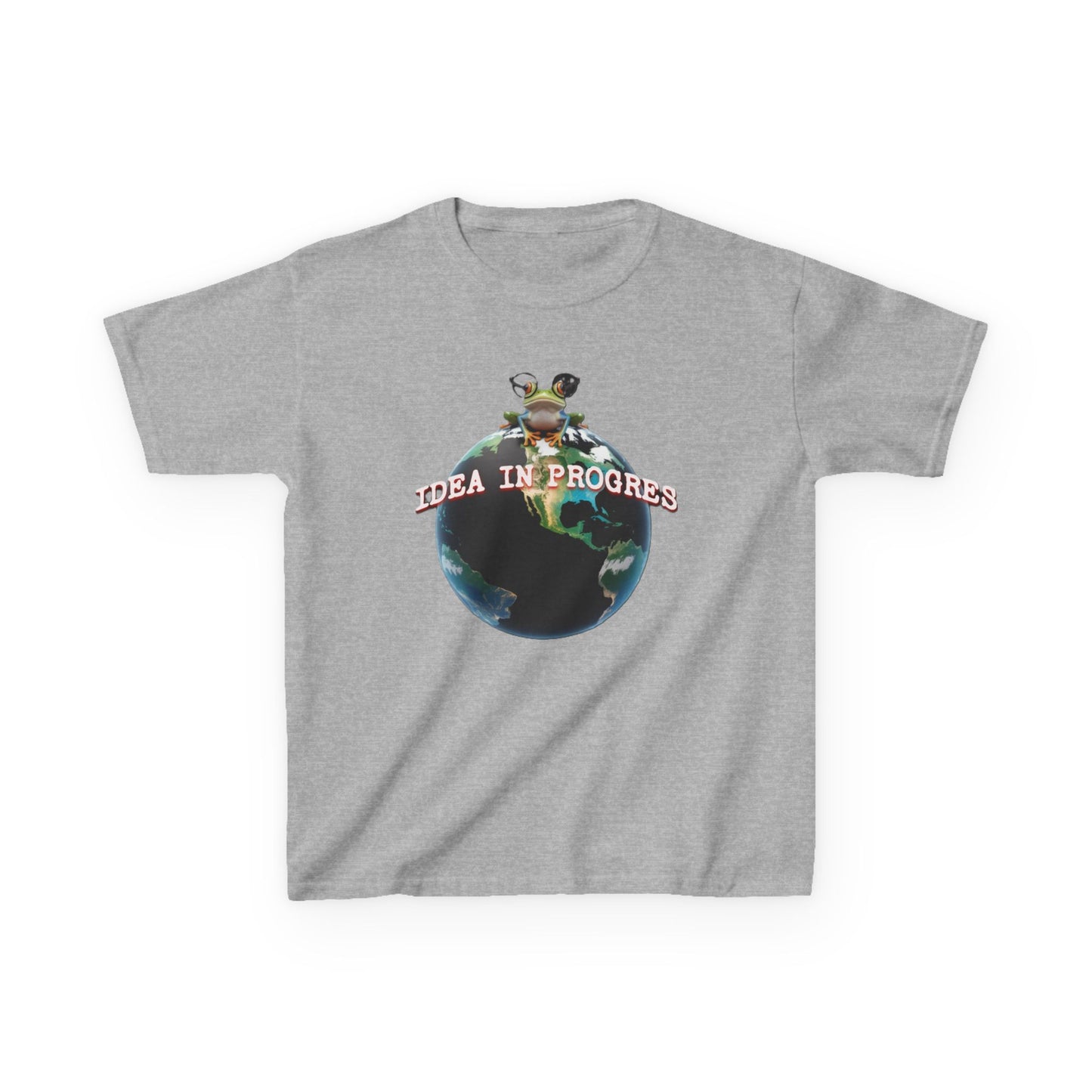Kids Earth Graphic Tee - Eco-Friendly Tee for Young Thinkers - Estrella & The Stars