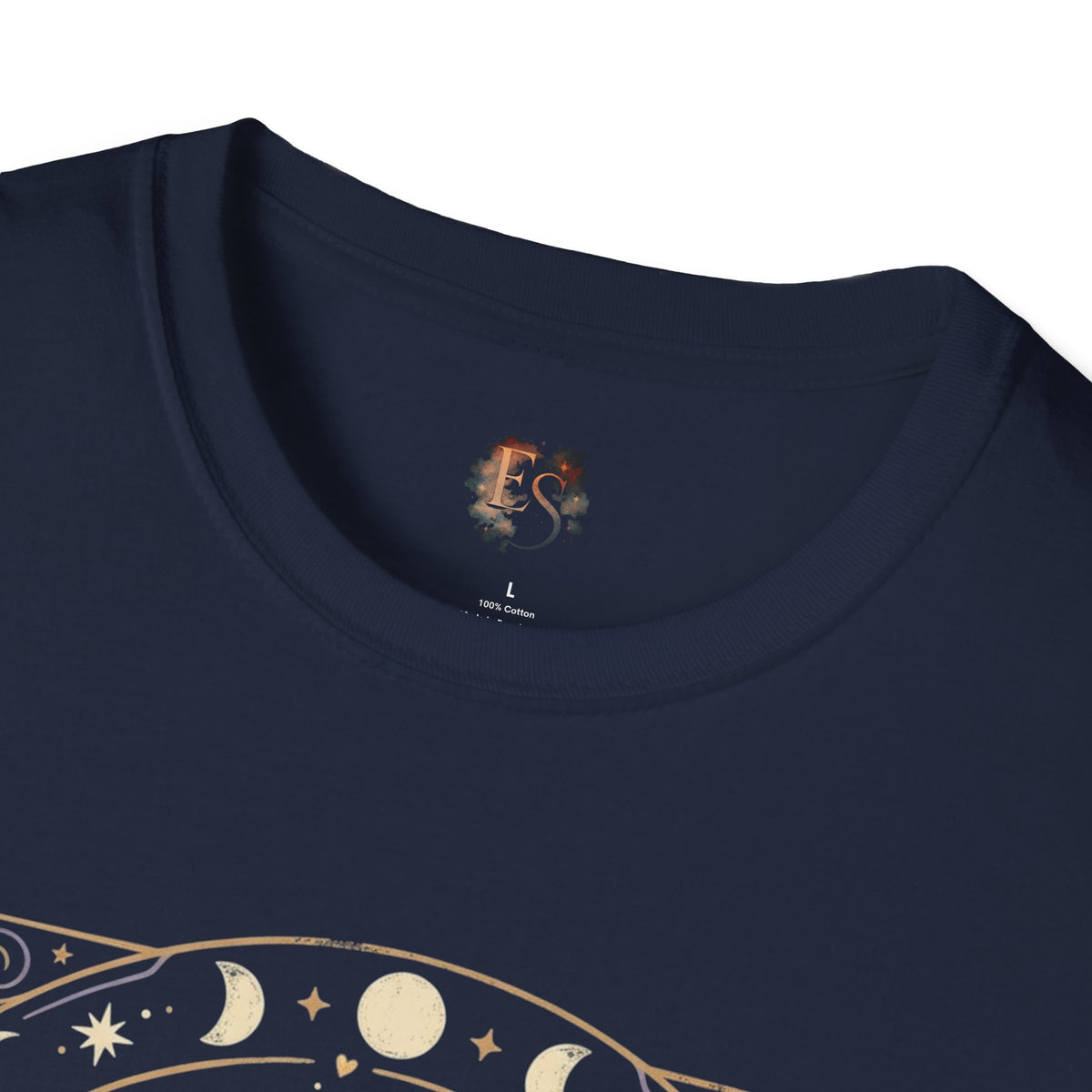 Celestial Embrace Graphic T-Shirt — "Holding the Stars When You Forgot How to Shine" - Estrella & The Stars
