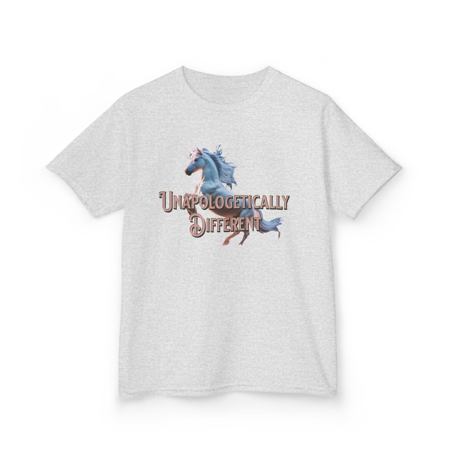 Kids T‑Shirt — 'Unapologetically Different' Unicorn Graphic Tee - Estrella & The Stars