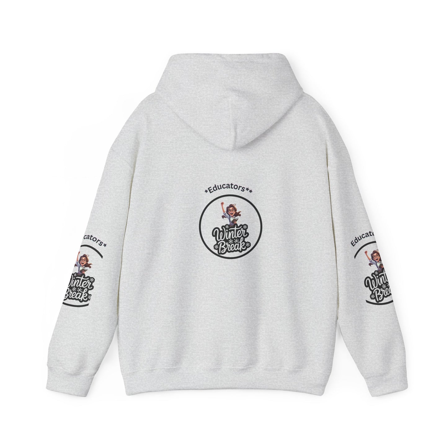 Educator's Winter Break Hoodie - Cozy Unisex Sweatshirt - Estrella & The Stars