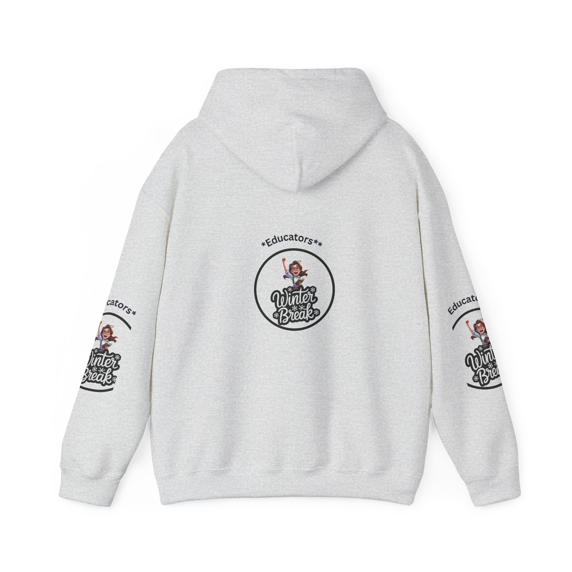 Educator's Winter Break Hoodie - Cozy Unisex Sweatshirt - Estrella & The Stars
