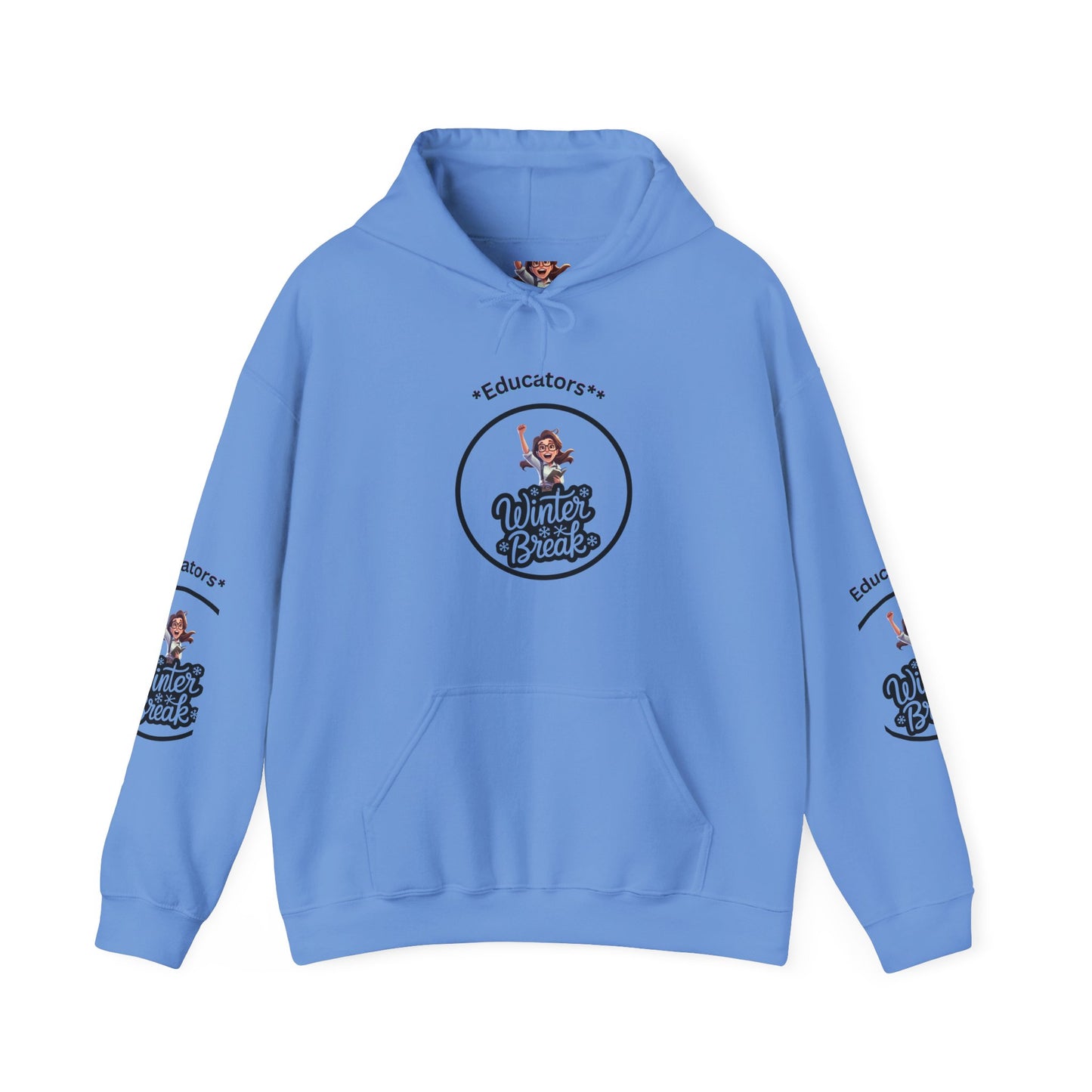 Educator's Winter Break Hoodie - Cozy Unisex Sweatshirt - Estrella & The Stars
