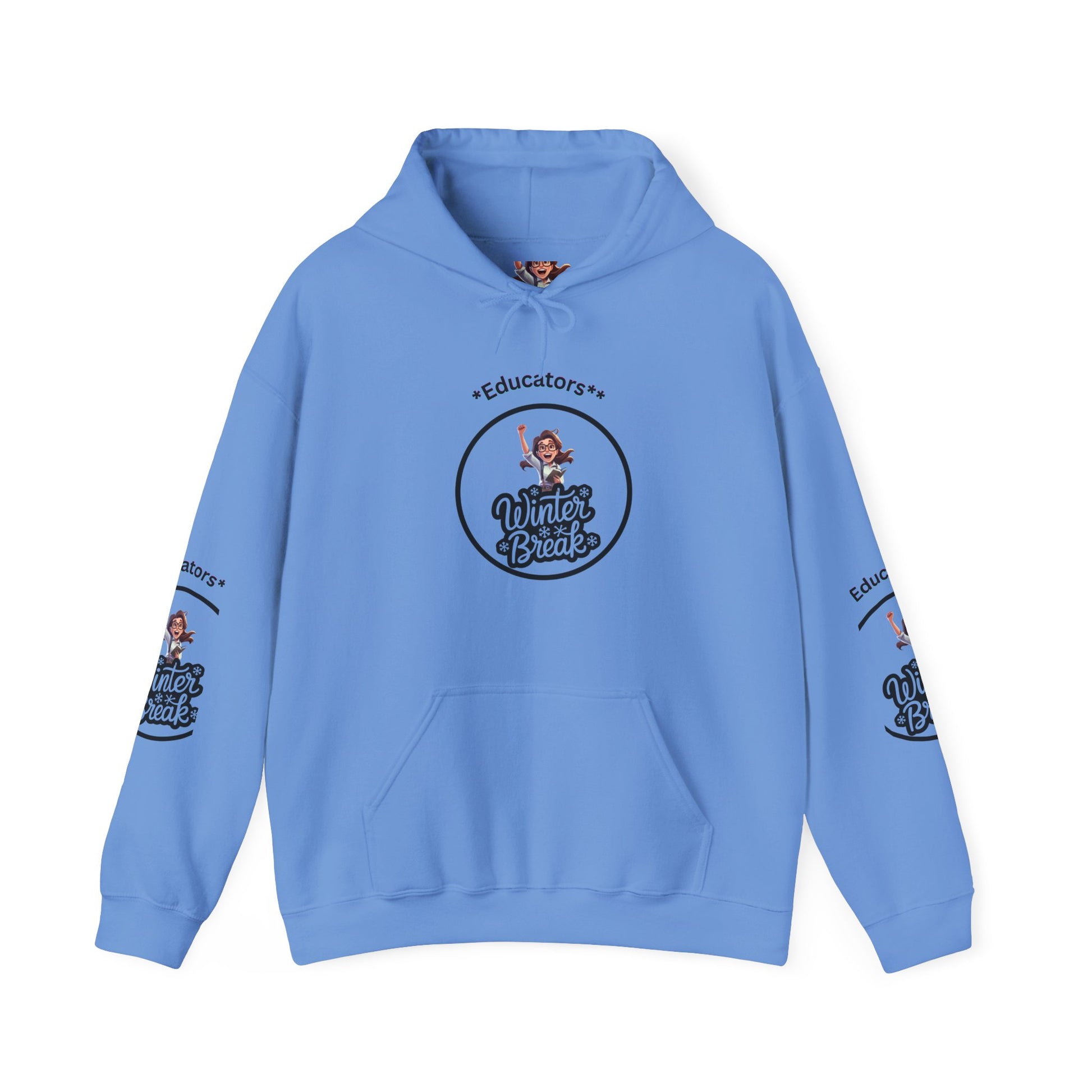 Educator's Winter Break Hoodie - Cozy Unisex Sweatshirt - Estrella & The Stars