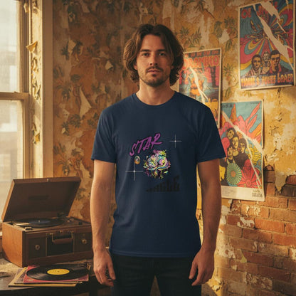 Heavyweight Unisex Crewneck T-shirt | Gildan® 5000 - Estrella & The Stars