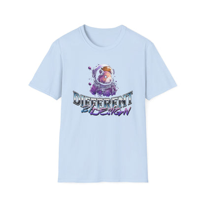 Astronaut Graphic T-Shirt — "Different Design" Space Art Tee - Estrella & The Stars