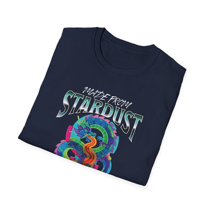 Stardust & Chaos T-Shirt — Psychedelic Cosmic Snake Graphic Tee - Estrella & The Stars