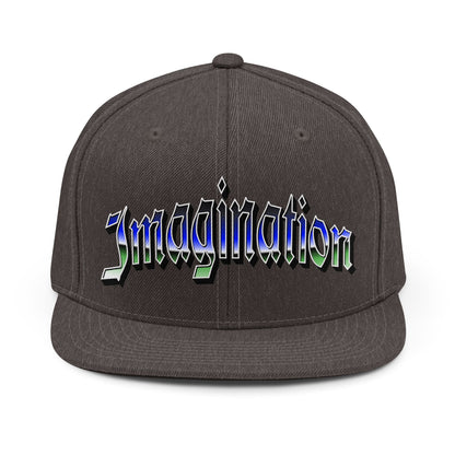 Imagination Snapback Hat — Retro Gothic Ombre Embroidered Cap - Estrella & The Stars