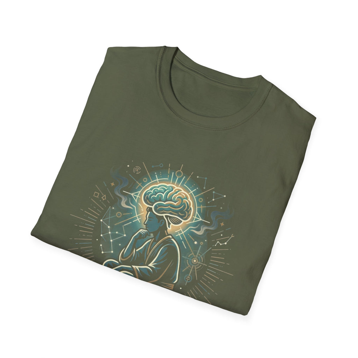 Deep Thinker Tee - Stylish & Provocative Shirt for Intellectuals - Estrella & The Stars