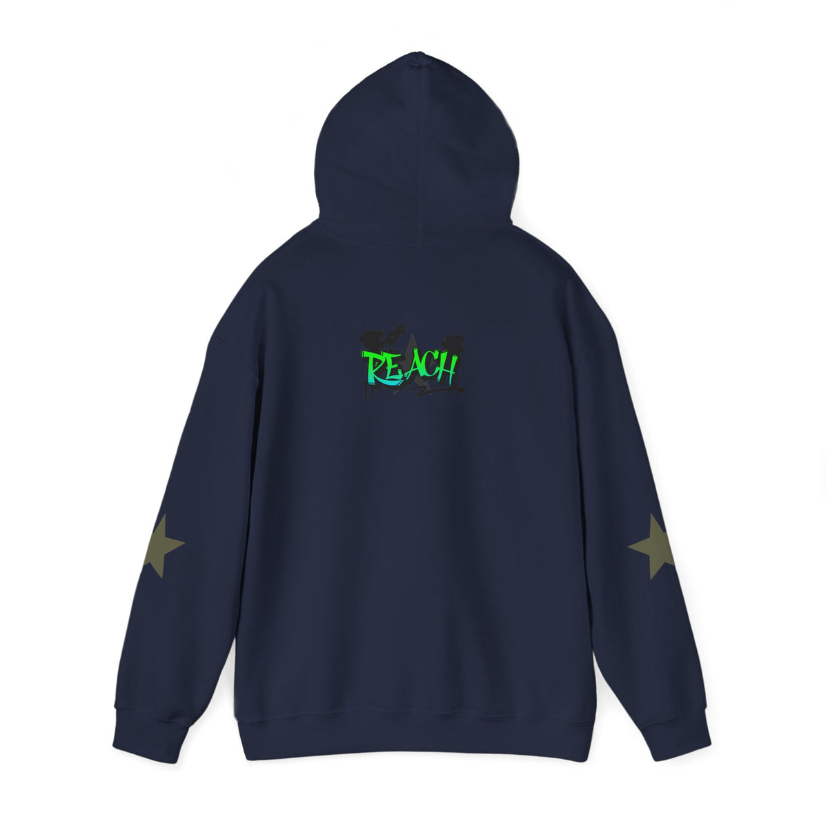 Hoodie — "Different Minds, Same Human Worth" Graffiti Streetwear Hoodie - Estrella & The Stars