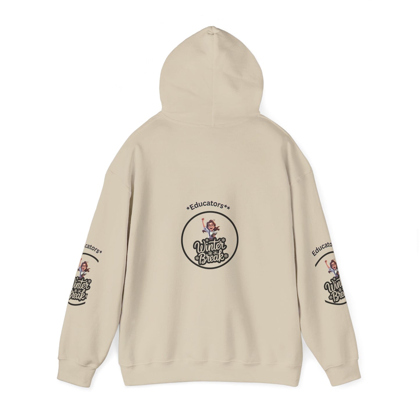 Educator's Winter Break Hoodie - Cozy Unisex Sweatshirt - Estrella & The Stars