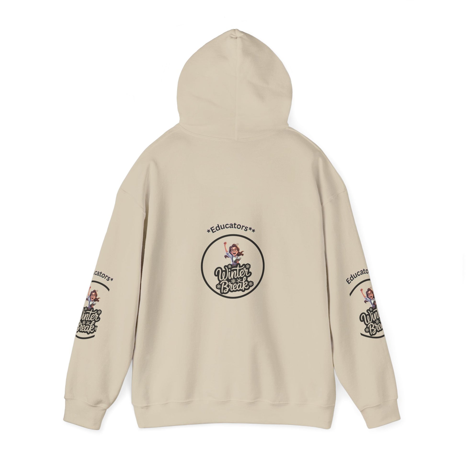 Educator's Winter Break Hoodie - Cozy Unisex Sweatshirt - Estrella & The Stars