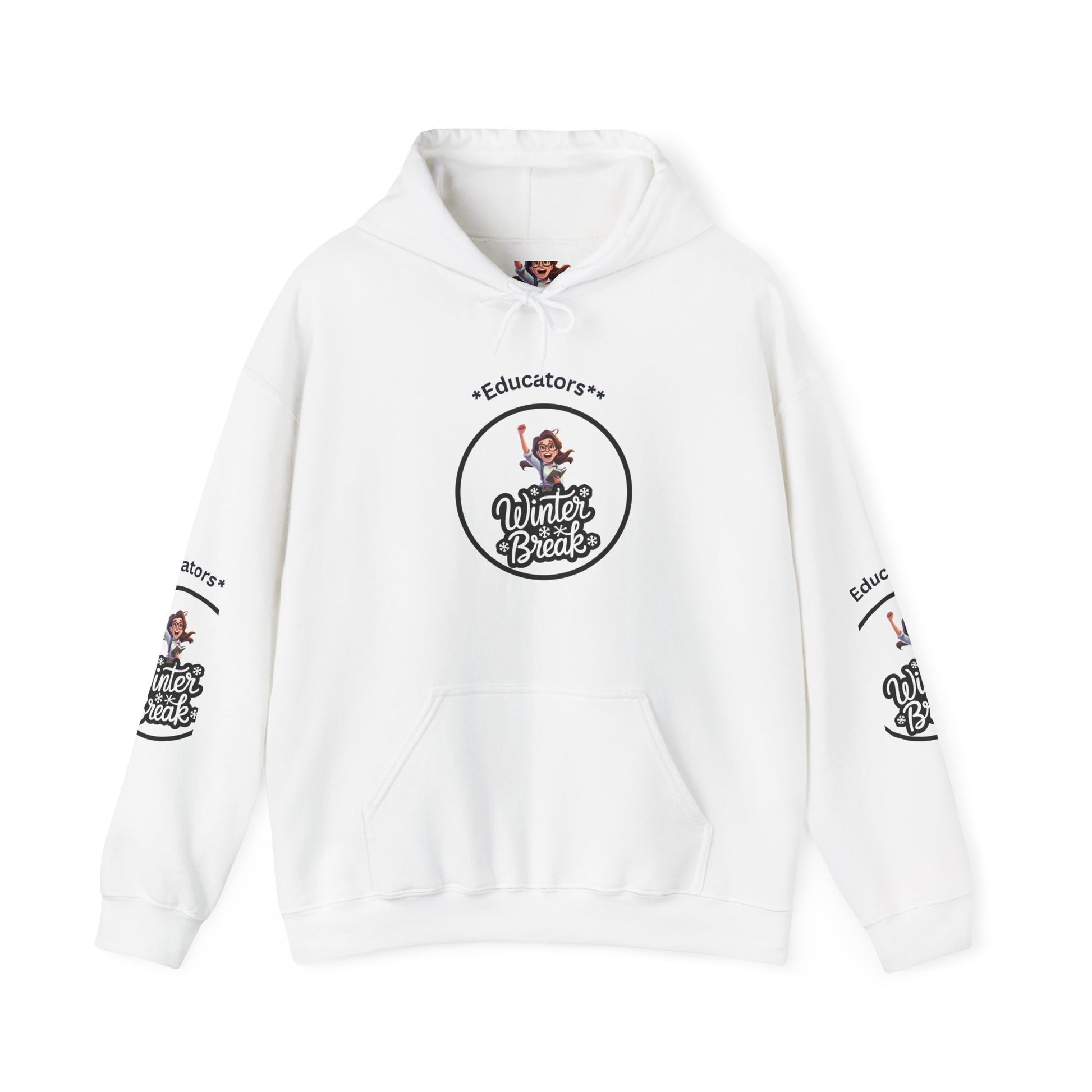 Educator's Winter Break Hoodie - Cozy Unisex Sweatshirt - Estrella & The Stars