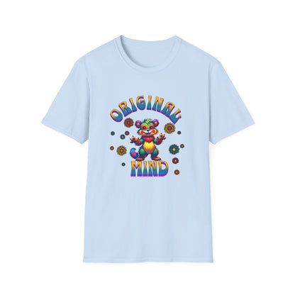 Original Mind T-Shirt — Colorful Psychedelic Bear Graphic Tee - Estrella & The Stars