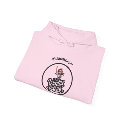Educator's Winter Break Hoodie - Cozy Unisex Sweatshirt - Estrella & The Stars