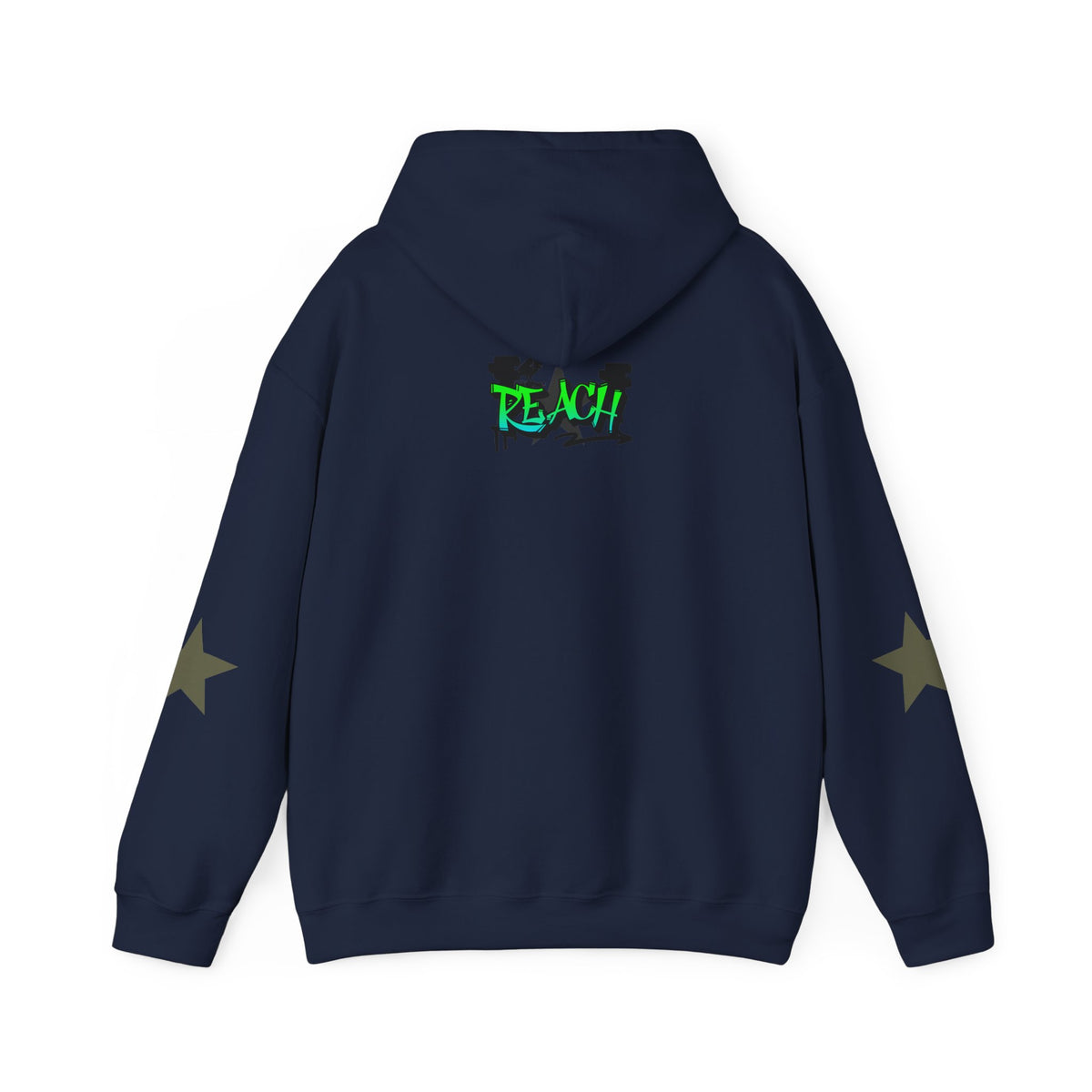 Hoodie — "Different Minds, Same Human Worth" Graffiti Streetwear Hoodie - Estrella & The Stars