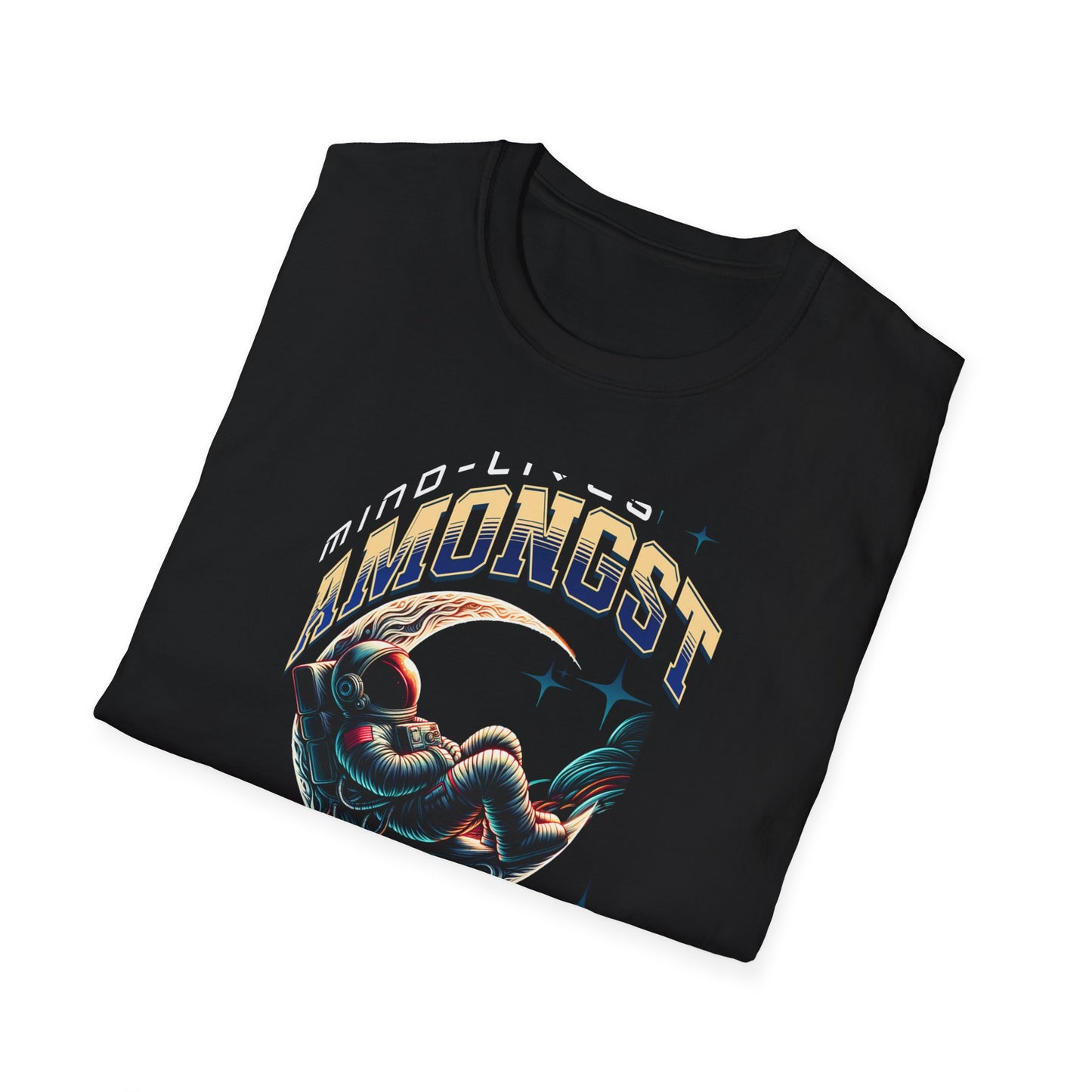 Amongst the Stars T-Shirt — Vintage Space Sloth Graphic ("Amongst the Stars") - Estrella & The Stars