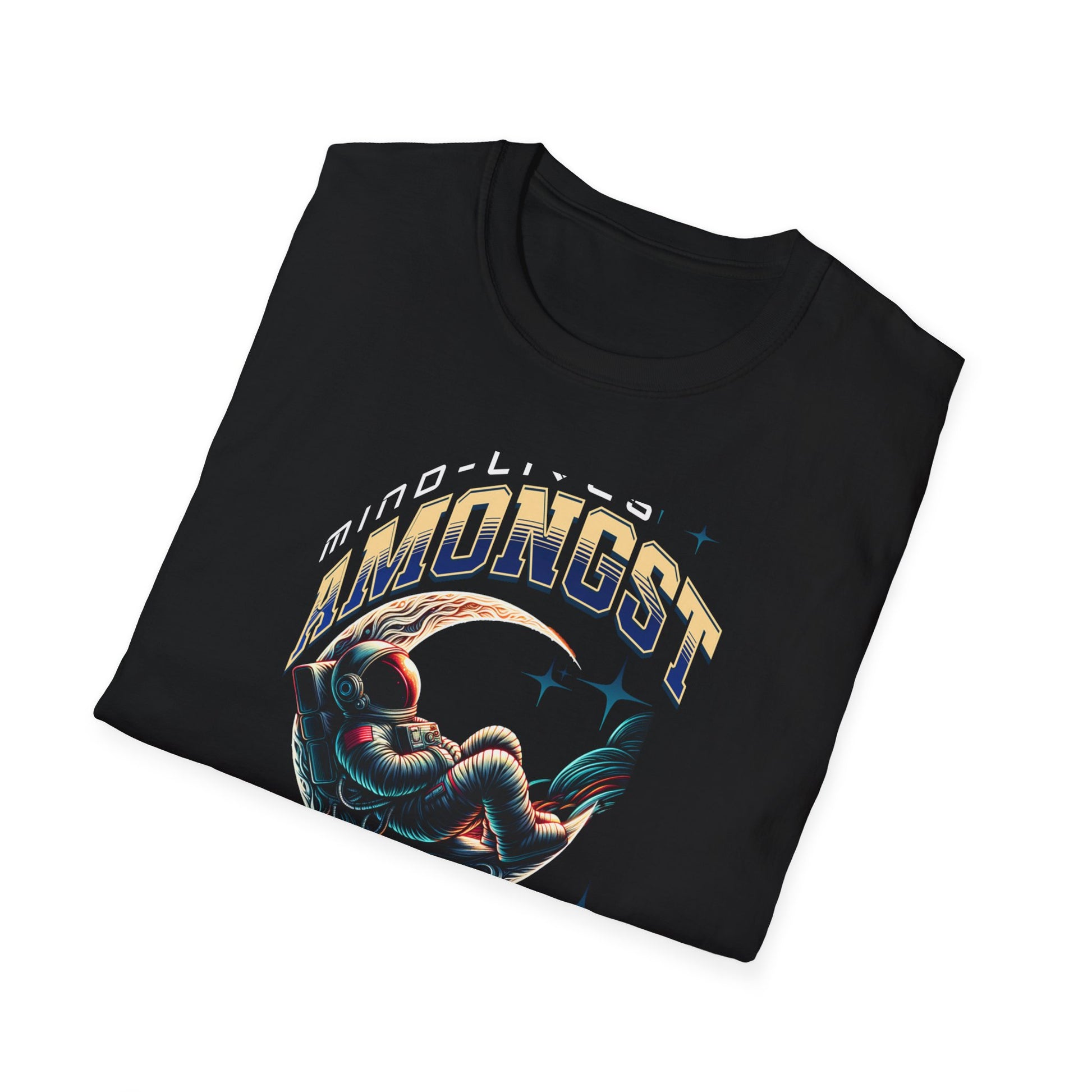 Amongst the Stars T-Shirt — Vintage Space Sloth Graphic ("Amongst the Stars") - Estrella & The Stars