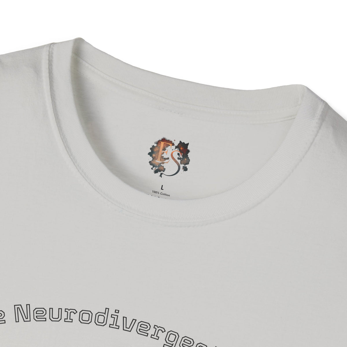 T-Shirt — "The Neurodivergent Mind" Colorful Psychedelic Brain Tee - Estrella & The Stars