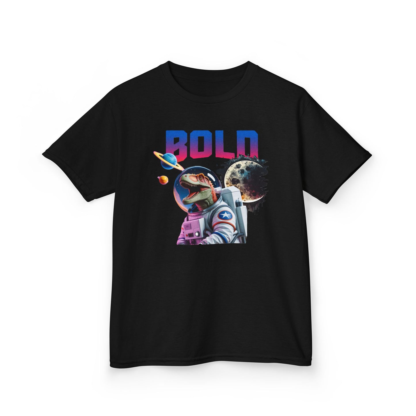 Bold Astronaut Kids Tee — Space Explorer Graphic Shirt - Estrella & The Stars