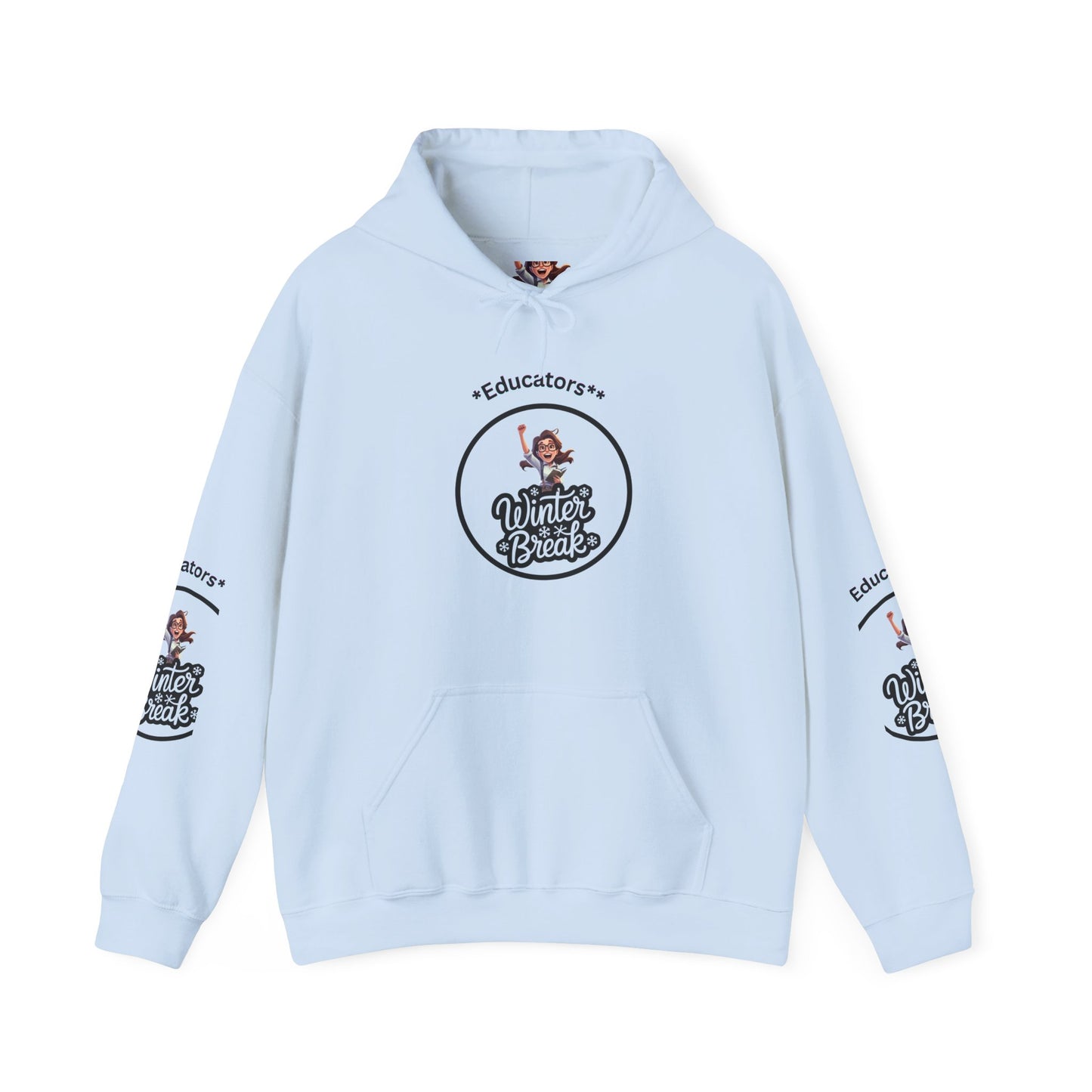 Educator's Winter Break Hoodie - Cozy Unisex Sweatshirt - Estrella & The Stars