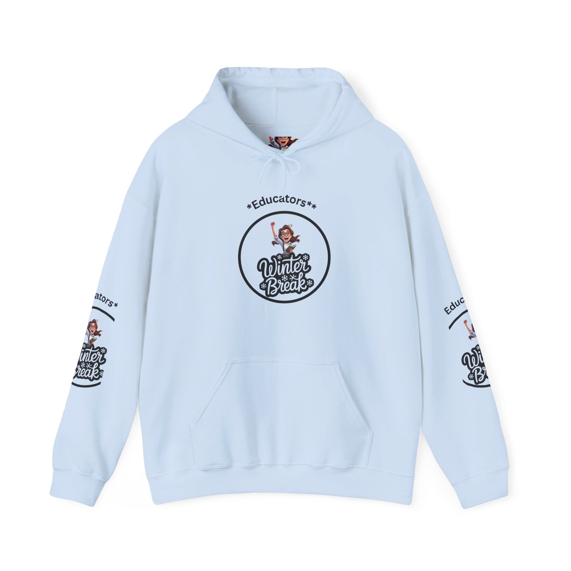 Educator's Winter Break Hoodie - Cozy Unisex Sweatshirt - Estrella & The Stars